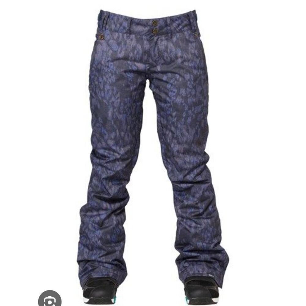 Roxy Blue Patterned Women's Pants